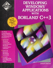 Cover of: Developing Windows applications with Borland C++ 3