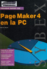 Page Maker 4.0 En La PC by Marvin Bryan