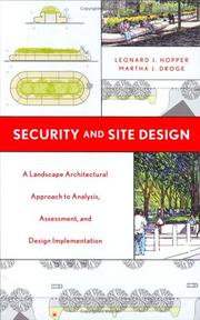 Security and site design : a landscape architectural approach to analysis, assessment, and design implementation