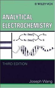 Analytical electrochemistry by Joseph Wang