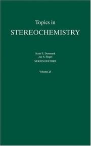 Cover of: Topics in Stereochemistry, Topics in Stereochemistry