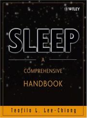 Sleep : a comprehensive handbook