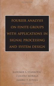 Fourier analysis on finite groups with applications in signal processing and system design