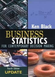 Cover of: Business Statistics : For Contemporary Decision Making