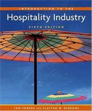 Cover of: Introduction to the Hospitality Industry, Sixth Edition and NRAEF Workbook Package