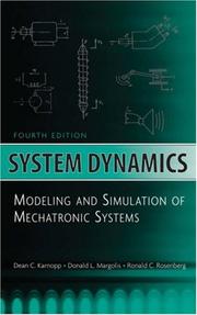 Cover of: System dynamics by Dean Karnopp