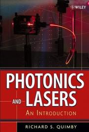 Cover of: Photonics and lasers by Richard S. Quimby