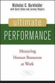 Cover of: Ultimate Performance: Measuring Human Resources at Work