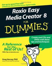 Roxio easy media creator 8 for dummies