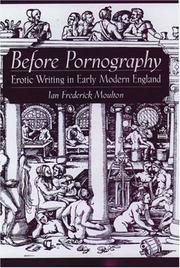 Before pornography : erotic writing in early modern England