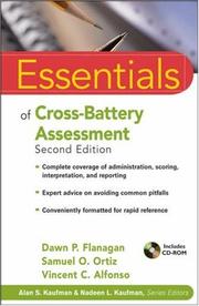 Essentials of cross-battery assessment