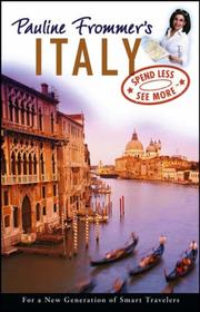 Cover of: Pauline Frommer's Italy (Pauline Frommer Guides)