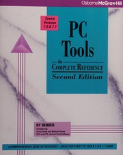 Cover of: PC tools: the complete reference
