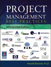 Project management best practices : achieving global excellence