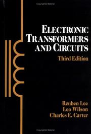 Electronic transformers and circuits by Reuben Lee