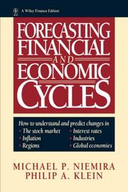 Forecasting financial and economic cycles