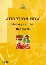 Adoption now : messages from research