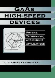 GaAs high-speed devices : physics, technology and circuit applications