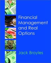 Financial management and real options