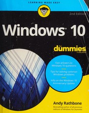 Windows 10 for dummies by Andy Rathbone