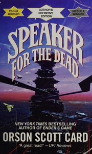 Cover of: Speaker for the dead by 