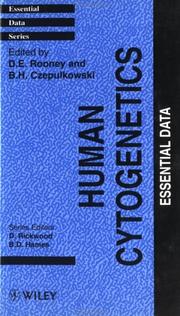 Human cytogenetics by D. E. Rooney, B. H. Czepulkowski