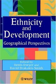 Ethnicity and development : geographical perspectives