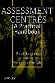 Assessment centres : a practical handbook