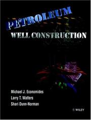Cover of: Petroleum well construction