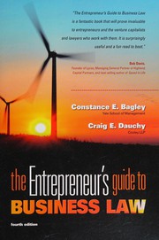 The entrepreneur's guide to business law by Constance E. Bagley