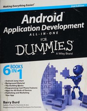 Android application development all-in-one for dummies by Barry Burd