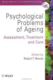 Psychological Problems of Ageing by Bob Woods