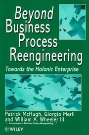 Cover of: Beyond Business Process Reengineering: Towards the Holonic Enterprise