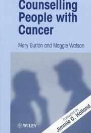 Counselling people with cancer