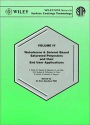 Waterborne & solvent based saturated polyesters and their end user applications. Vol.4