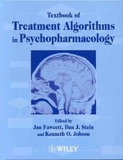 Textbook of treatment algorithms in psychopharmacology
