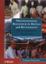 Organizational behaviour in hotels and restaurants : an international perspective