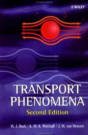 Transport phenomena by W. J. Beek, K. M. K. Muttzall, J. W. Van Heuven