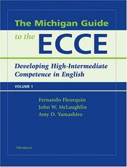 Cover of: The Michigan Guide to the ECCE, Volume 1 | Fernando Fleurquin