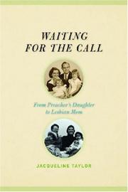 Cover of: Waiting for the Call by Jacqueline Taylor