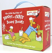 Cover of: The Little Red Box of Bright and Early Board Books
