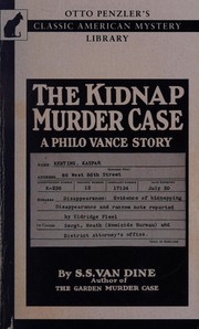 Cover of: The kidnap murder case by S. S. Van Dine