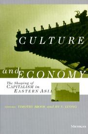 Culture and Economy by Timothy Brook