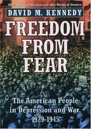 Cover of: Freedom from Fear by David M. Kennedy