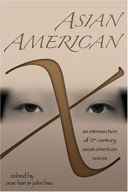 Cover of: Asian American X by edited by Arar Han and John Hsu.