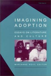 Cover of: Imagining adoption: essays on literature and culture