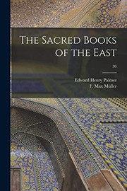 Cover of: The Sacred Books of the East; 30