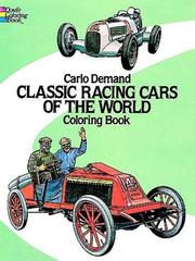 Classic racing cars of the world coloring book