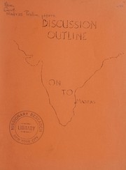 Cover of: Discussion outline: on to Madras
