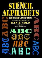 Cover of: Stencil alphabets: 100 complete fonts